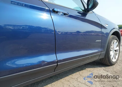 2014 BMW X3 xDrive28I z USA, uszkodzony, nr VIN 5UXWX9C56E0D20966